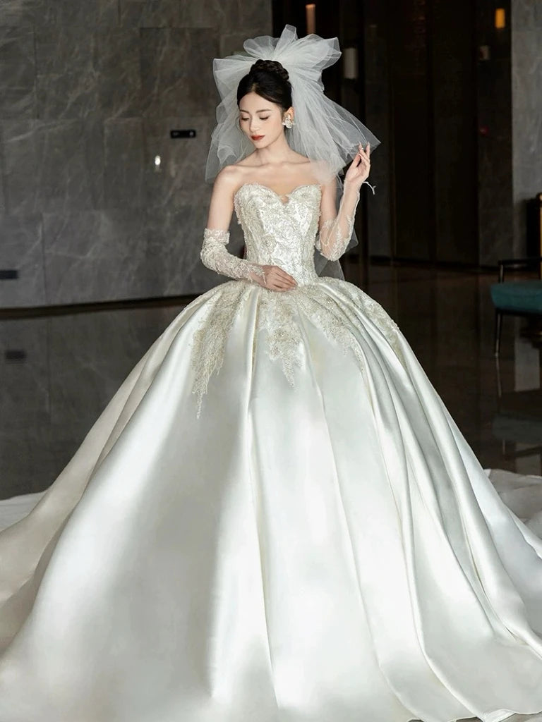 Elegant ball gown wedding dresses deals